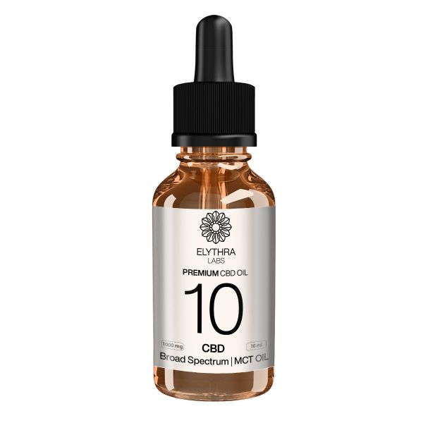 Huile de CBD Premium à large spectre – 10 %